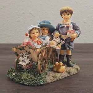 Leonardo Collection "Carting Companions" Christine Haworth Crisalis Figurine VTG